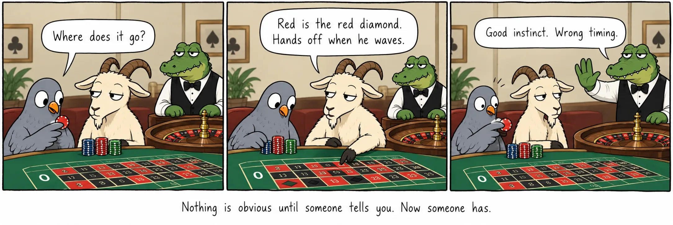 Biri söyleyene kadar hiçbir şey apaçık değildir. Şimdi biri söyledi.
